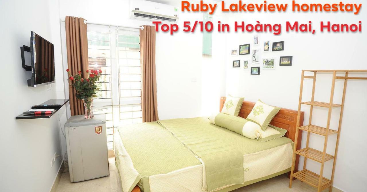 Ruby Lakeview Homestay Hanoi Bagian luar foto